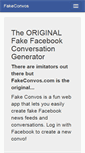 Mobile Screenshot of fakeconvos.com